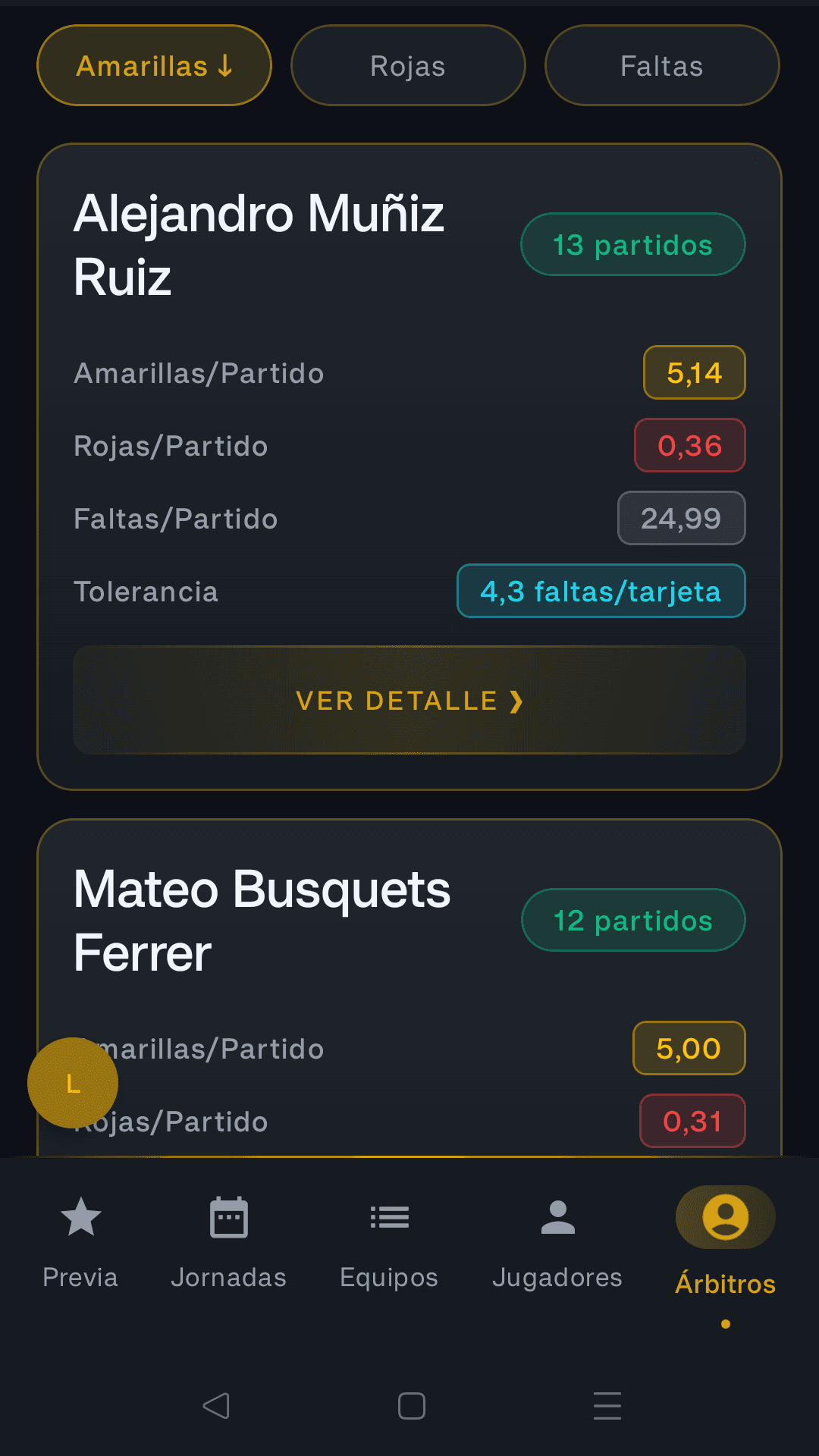 Árbitros